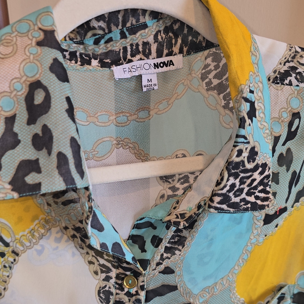 Colorful Patterned 6 Blouses Bundle - Picture 12 of 17